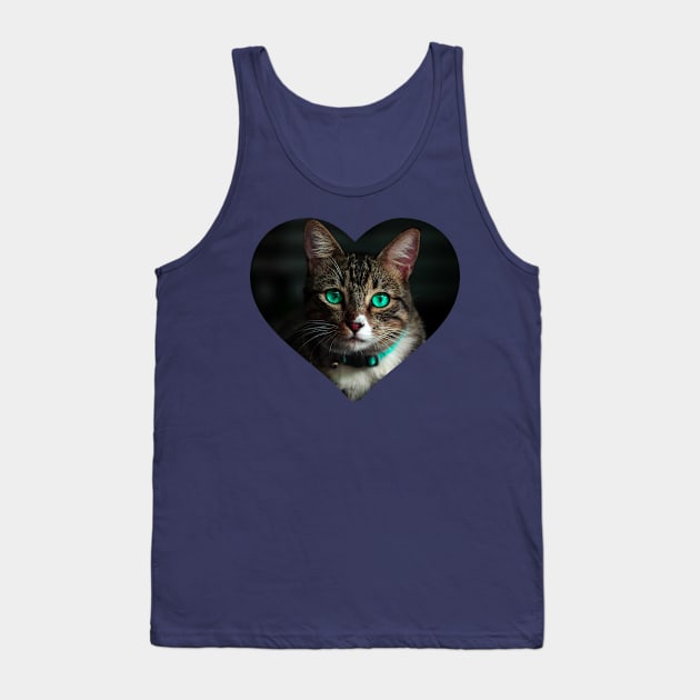 cat shirt Tank Top by KURA SHOP